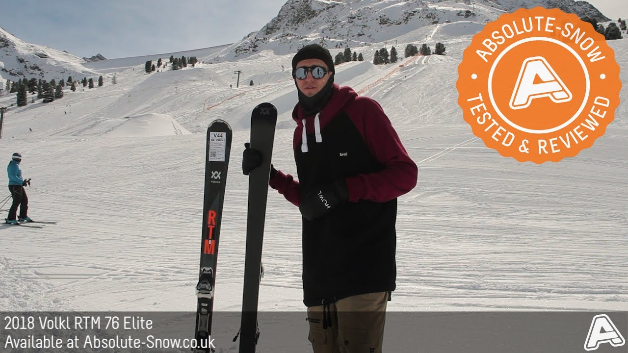 2017 / 2018 | Volkl RTM 76 Elite Skis | Video Review