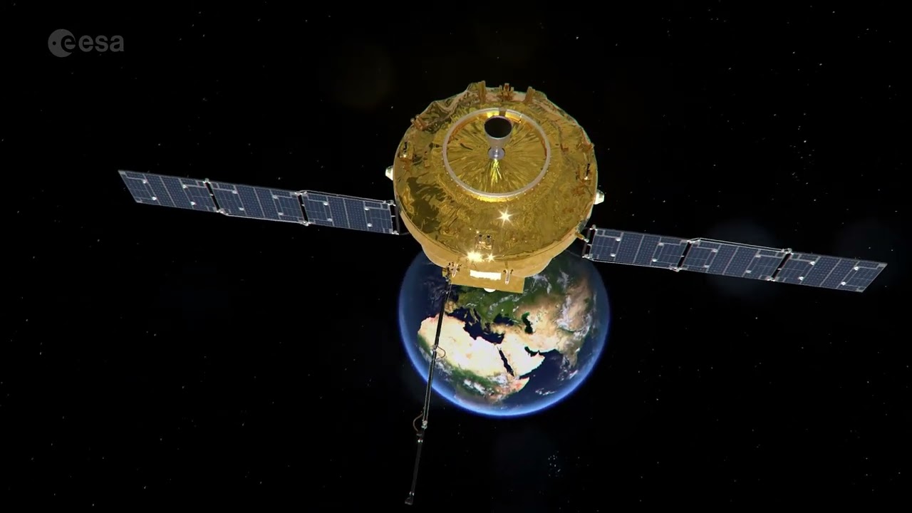 ESA's Smile spacecraft (artist impression)