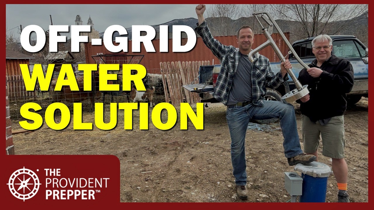 How to Get Water From Your Well When the Power Goes Out | Off-Grid Manual Pump Solution