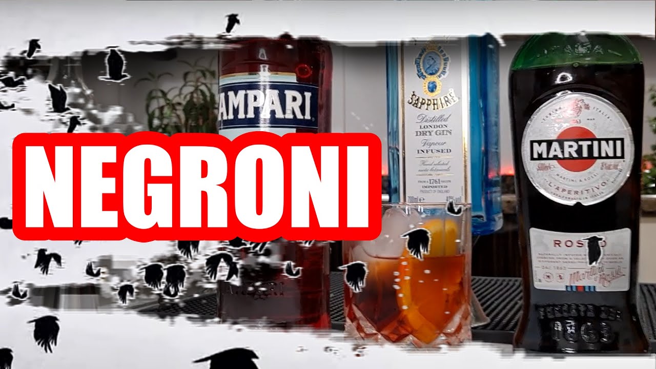 🥃 ¿Cómo Preparar Un Clásico NEGRONI? 🥃 / TUTORIAL BARTENDER FREE POURING! ► ESPECIAL CLÁSICOS 18°🍸