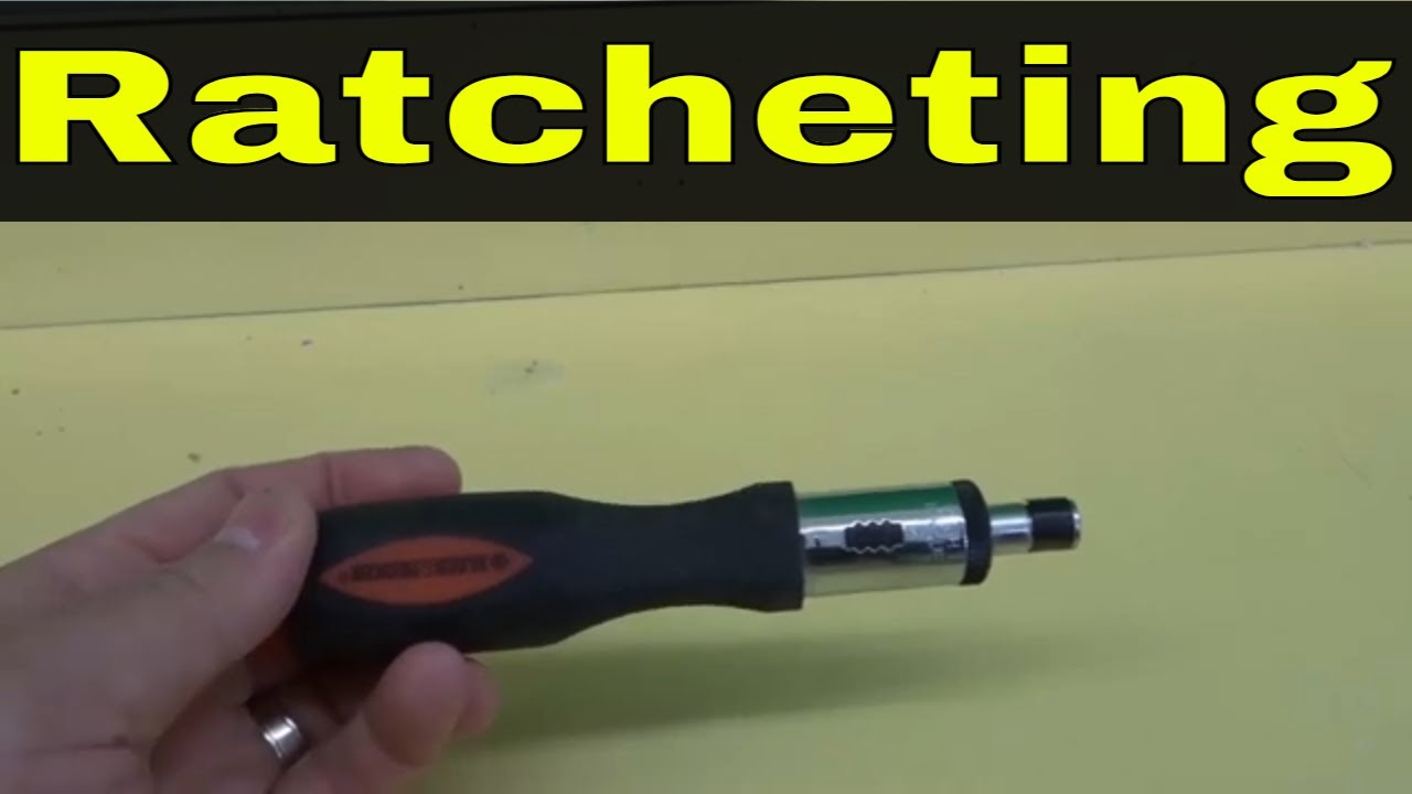How To Use A Ratcheting Screwdriver-Easy Tutorial