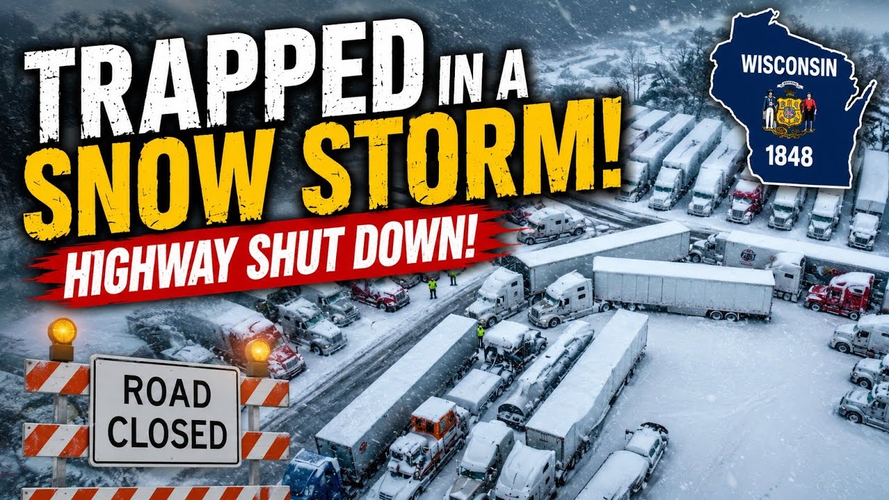 Snow Storm Hits Wisconsin In Spring | Pinoytrucker