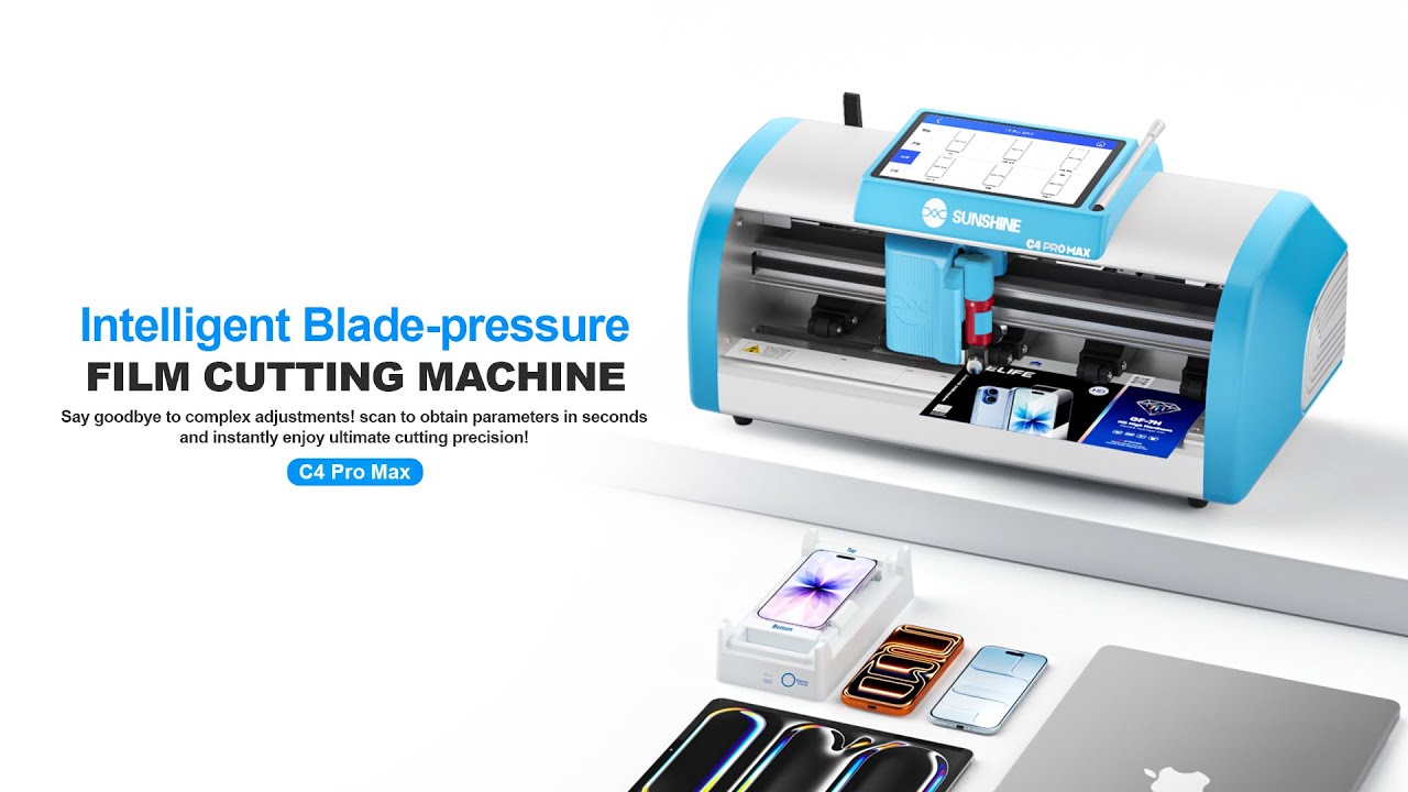 SUNSHINE C4 Pro Max Intelligent high-hardness film cutting machine （16 Inch）