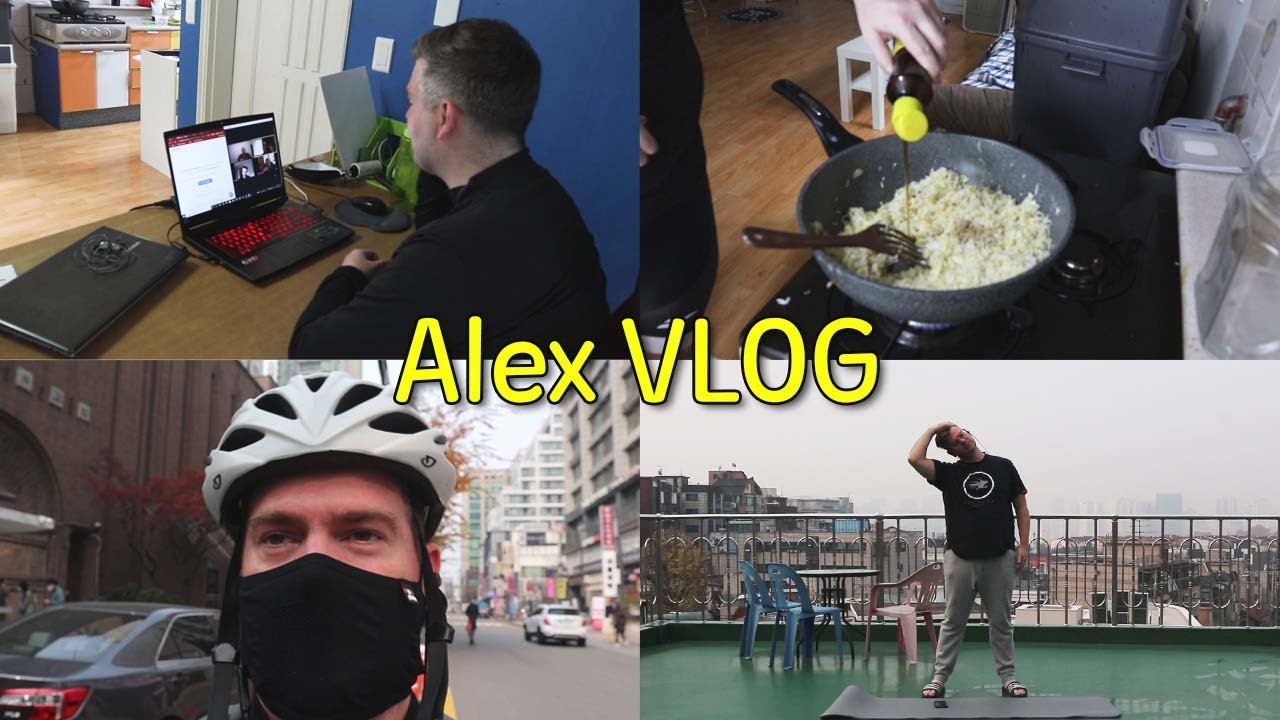 Daily VLOG in Korea | Alex VLOG | English teacher in Korea