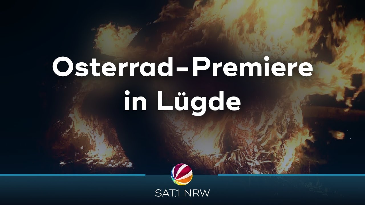 Osterrad-Premiere in L&uuml;gde