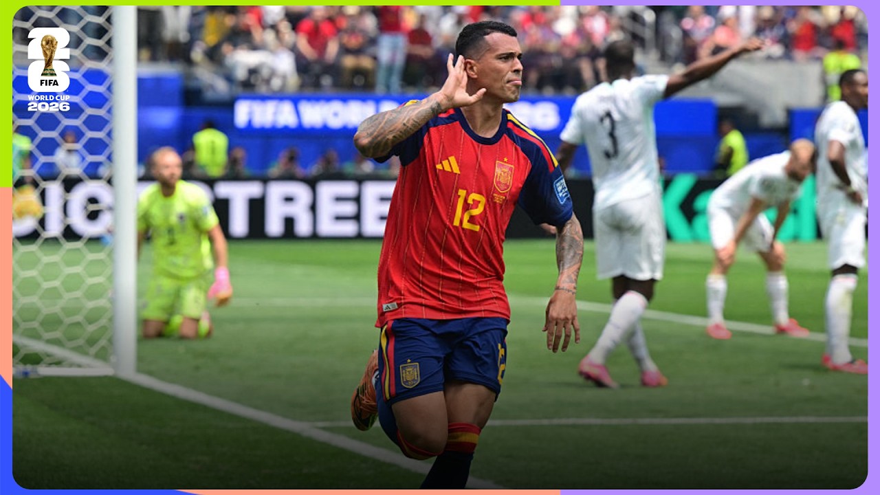 Pedro Porro Goal | Spain 3-0 Austria | FIFA World Cup 2026&trade;