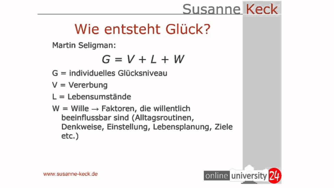 Susanne Keck - Die 5 Wege zum Gl&uuml;ck