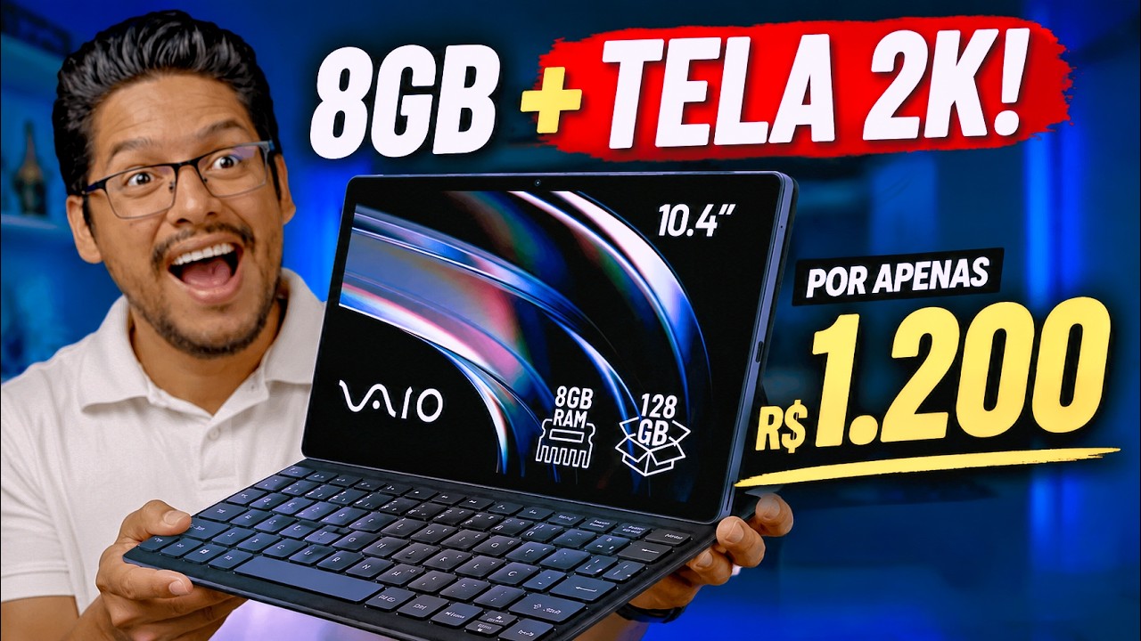 O Melhor Tablet em 2026 - VAIO TL10 Tablet Barato e completo