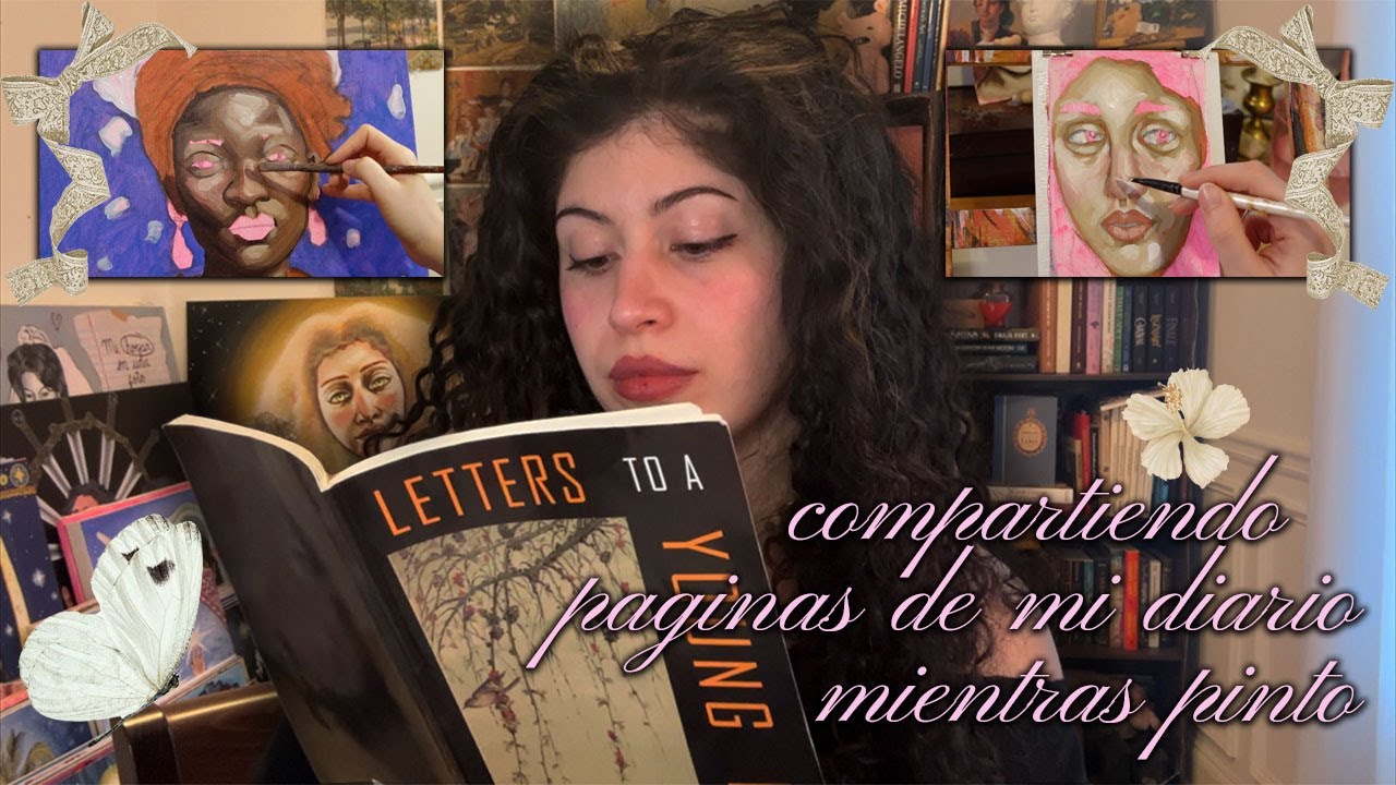 🎀 diarios de una artista: la critica y la inspiracion (pintando y compartiendo paginas de mi diario)