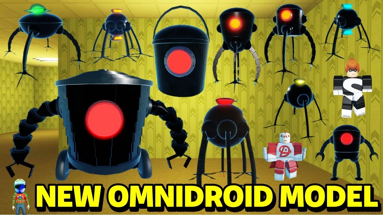 [CUDE OMNIDROID V1] Как получить 11 новых значков и морфов в модели Omnidroid - Roblox