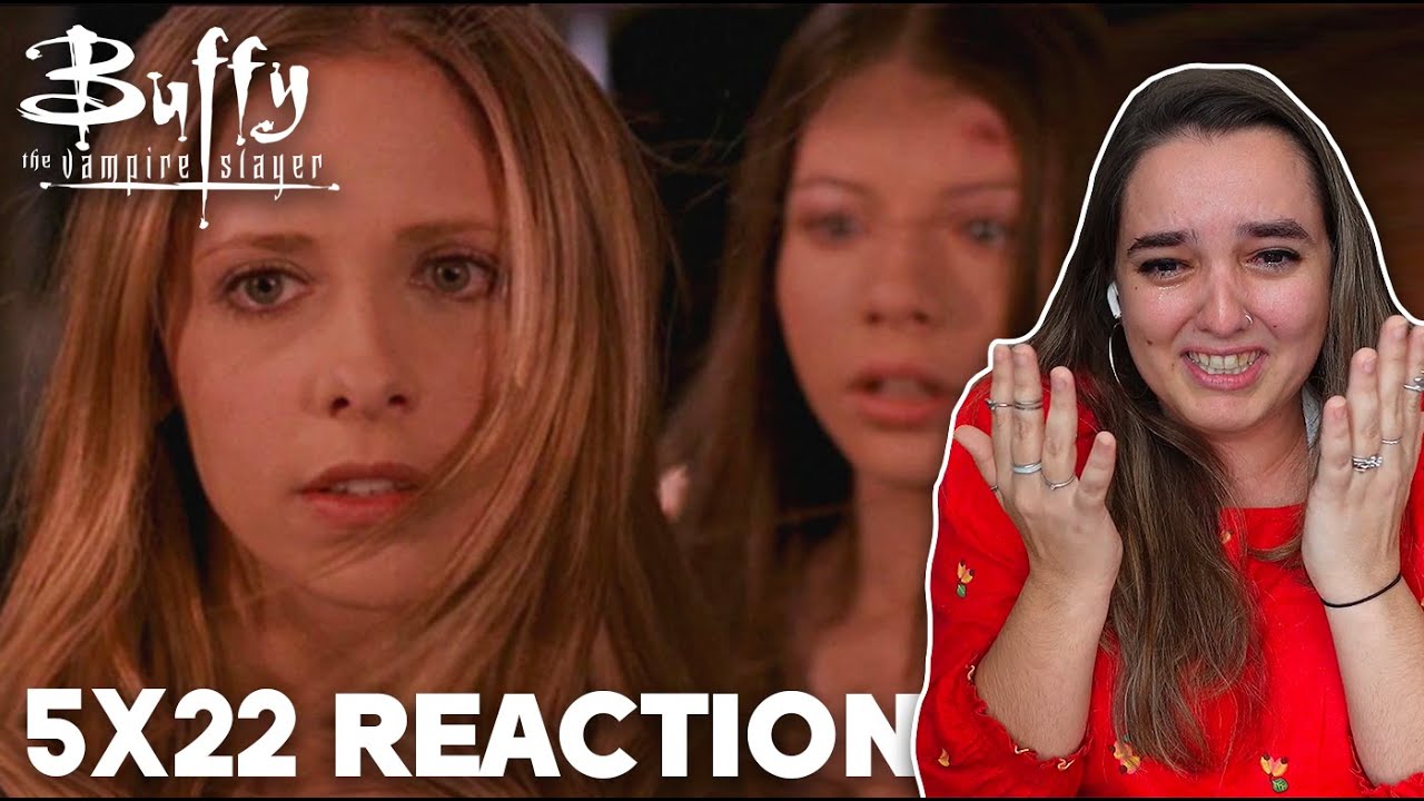 *BEST FINALE EVER?!* BUFFY THE VAMPIRE SLAYER 5x22 REACTION l The Gift