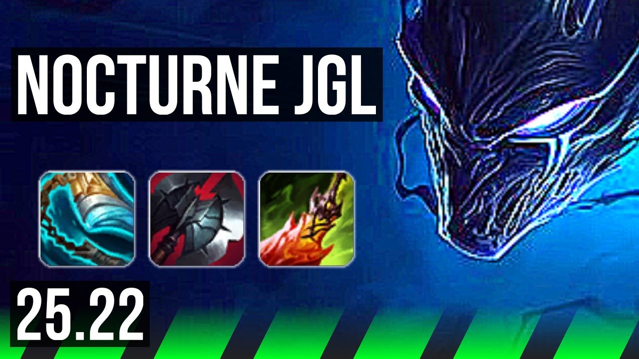 NOCTURNE vs SHACO (JGL) | KR Diamond | 25.22
