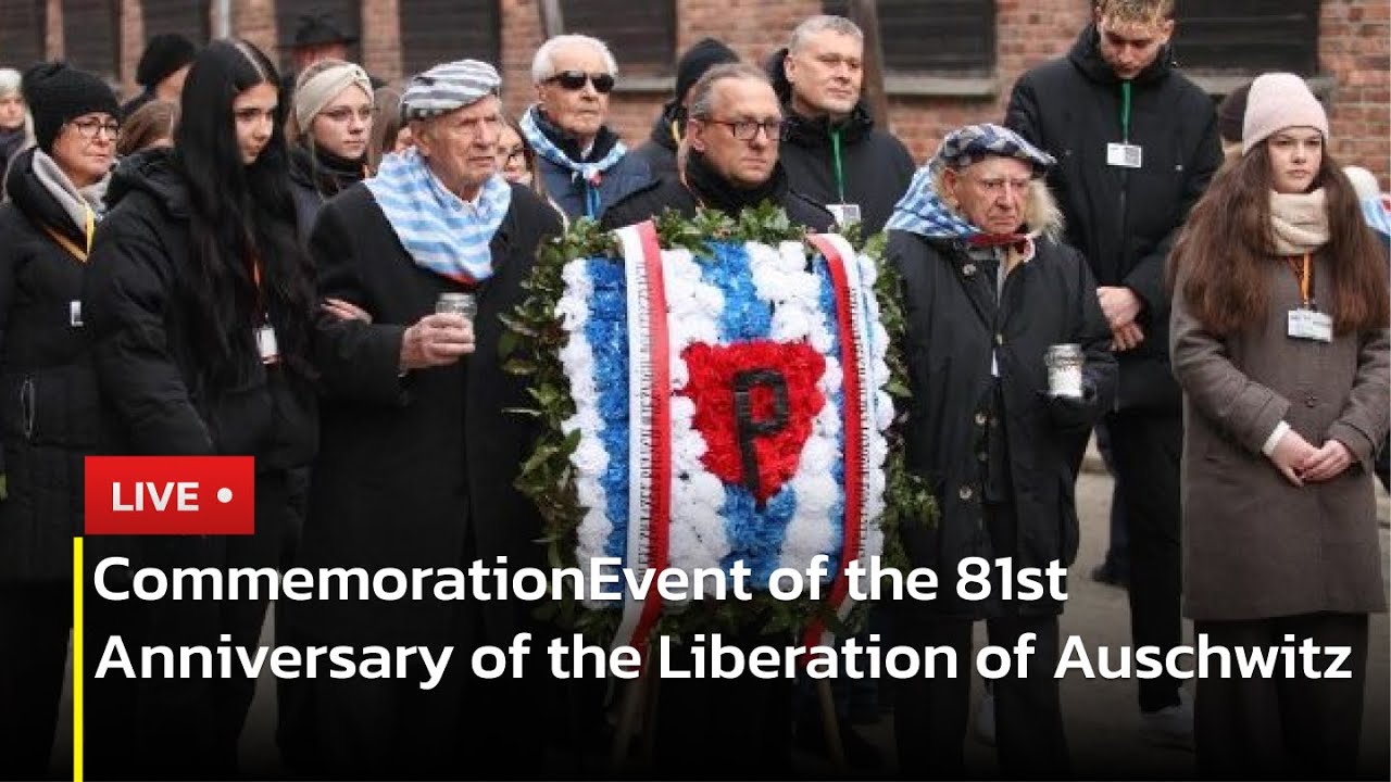 🔴 LIVE: Poland Commemorates the 81st Anniversary of Auschwitz’s Liberation | AC13
