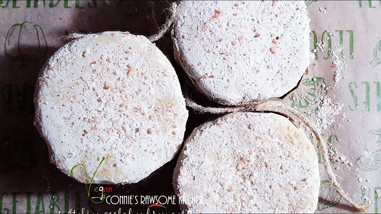 PART 1 - VEGAN AGED CHEESE PARMAGORGO | Connie's RAWsome kitchen