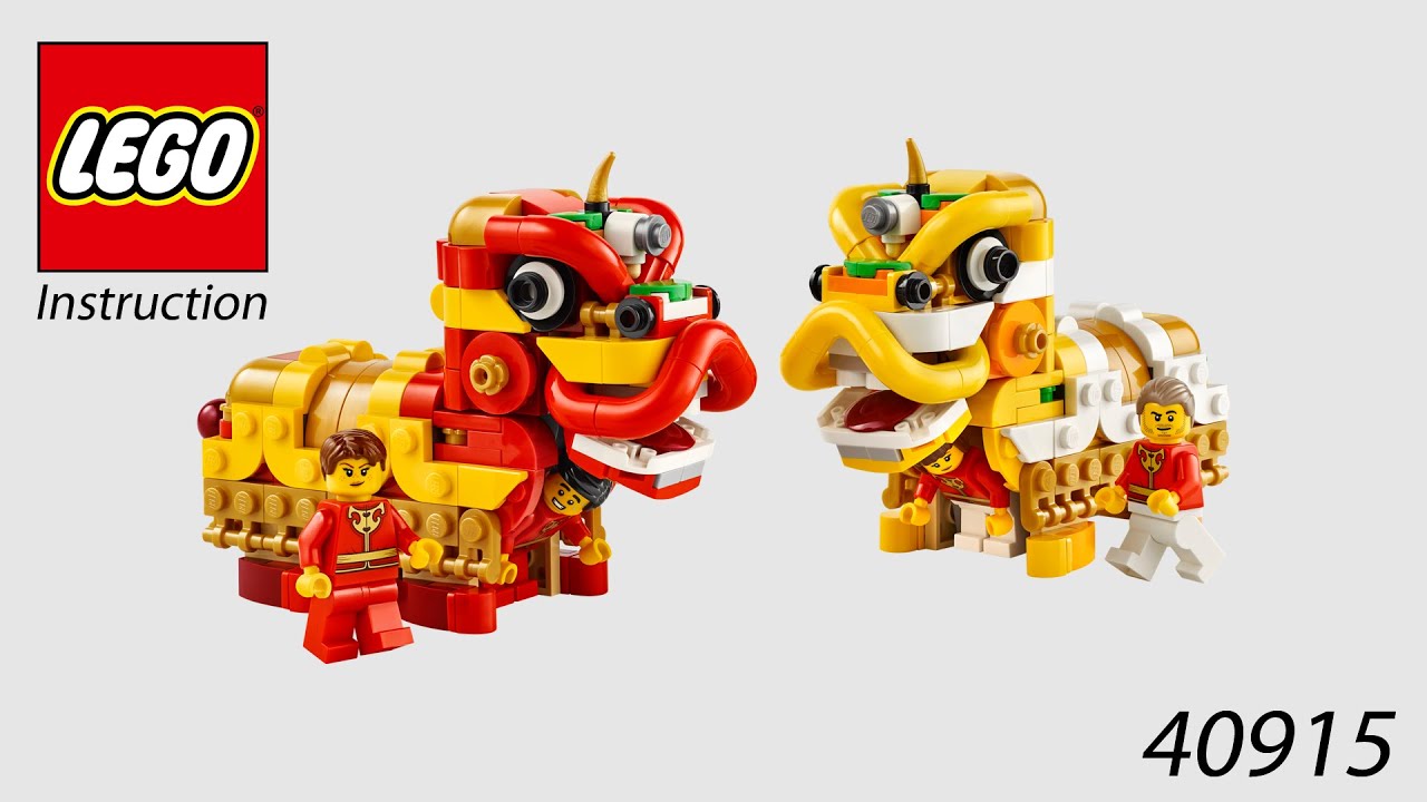 LEGO Instruction - Other - 40915 - Lion Dance