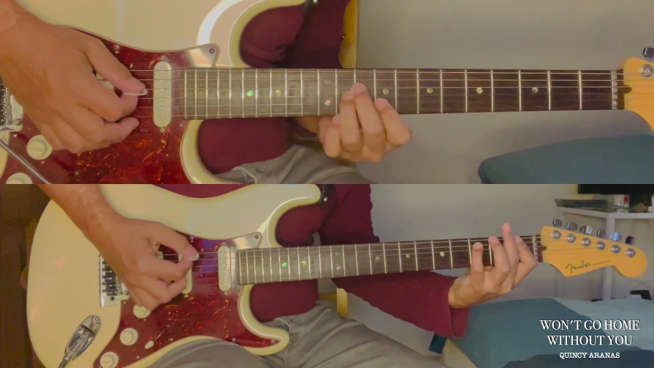 Won't Go Home Without You - Maroon 5 (Guitar Cover)