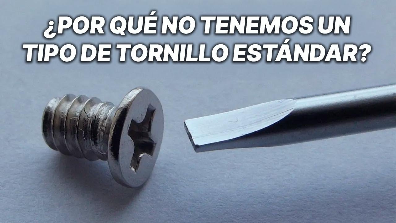 ¿Por qué los tornillos tienen tantas cabezas diferentes? Tipos de cabezas explicados