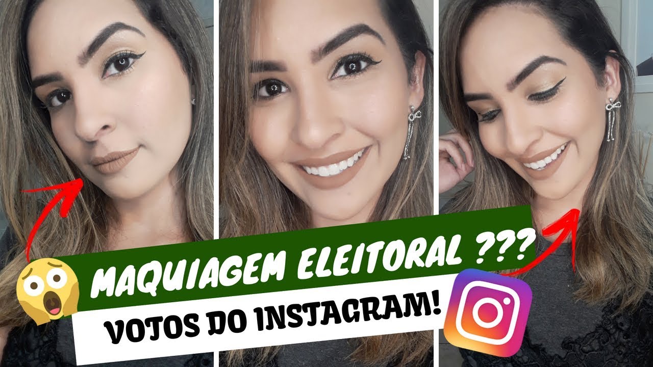 Vocês ESCOLHERAM minha Maquiagem!