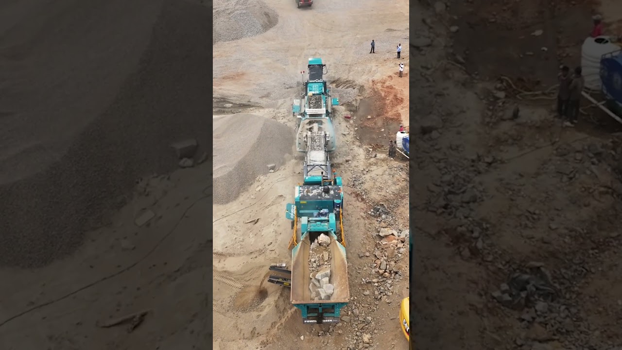 Mobile Crusher on the Move | Megha Engineering