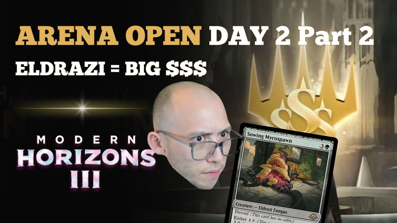 ELDRAZI = BIG $$$ | Arena Open Day 2 Part 2 | Modern Horizons 3 Draft | MTG Arena