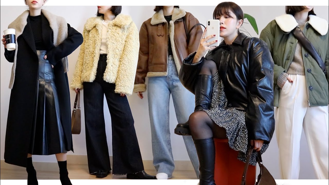 (eng) Winter Lookbook & haul👢긴- 겨울을 함께 할 꾸안꾸 패션룩북 & 하울 | dear.jerry