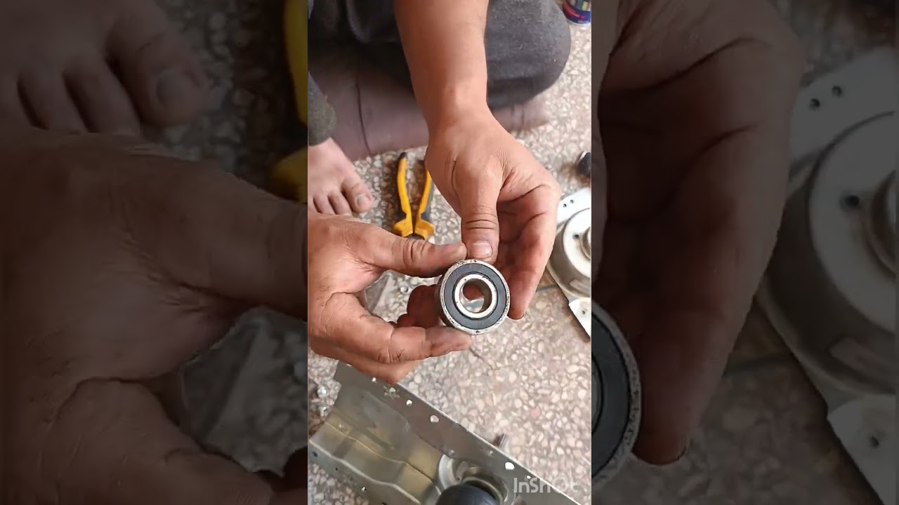 أسهل طريقة لاصلاح جيربوكس غسالة ملابس