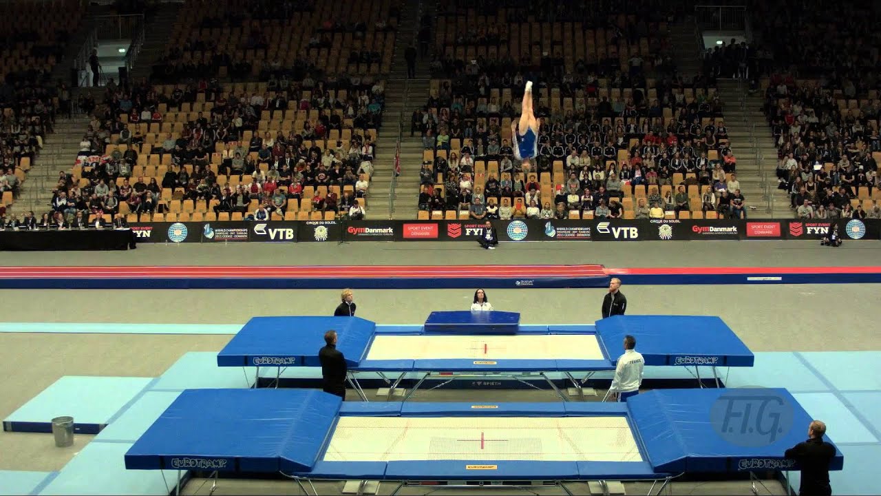 LABROUSSE Lea (FRA) - 2015 Trampoline Worlds - Qualification TR Routine 1