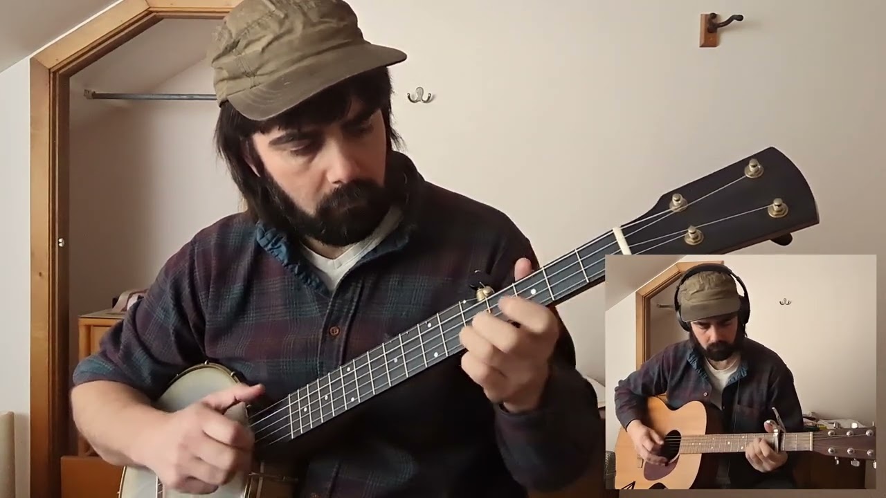 Lost Lula with guitar and clawhammer banjo