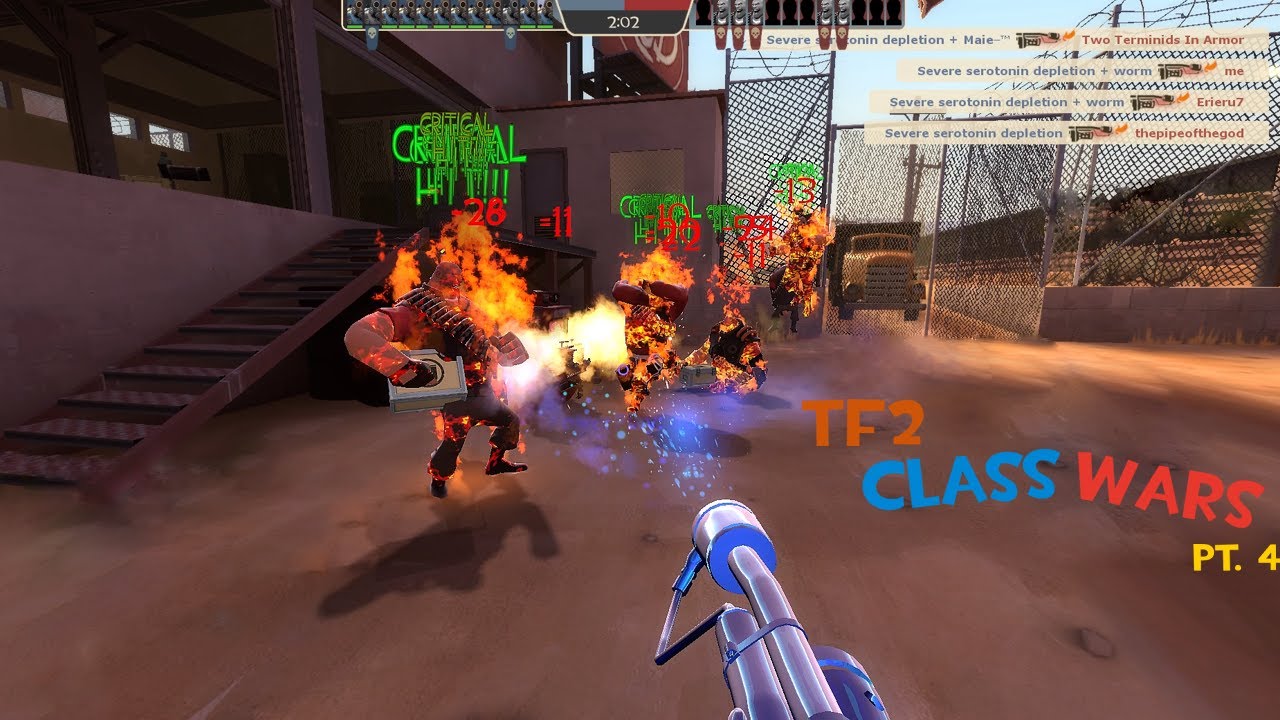 TF2 class wars are the opposite of normal