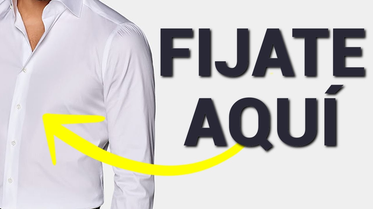 Esto es lo ÚNICO que determina la CALIDAD de una CAMISA