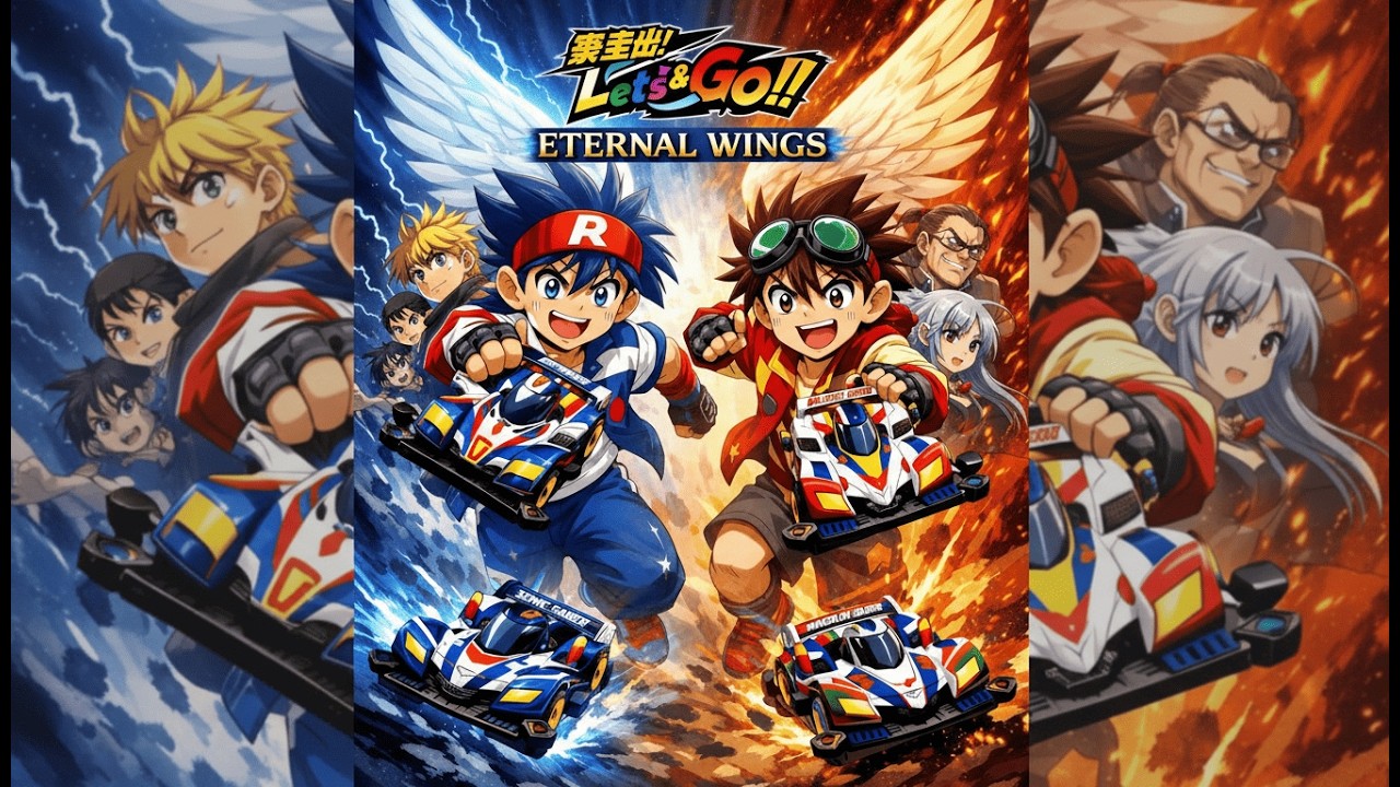 Nostalgia Mini 4WD! Bakusou Kyoudai Let's & Go!! - Eternal Wings #livestream #ps1 #part1