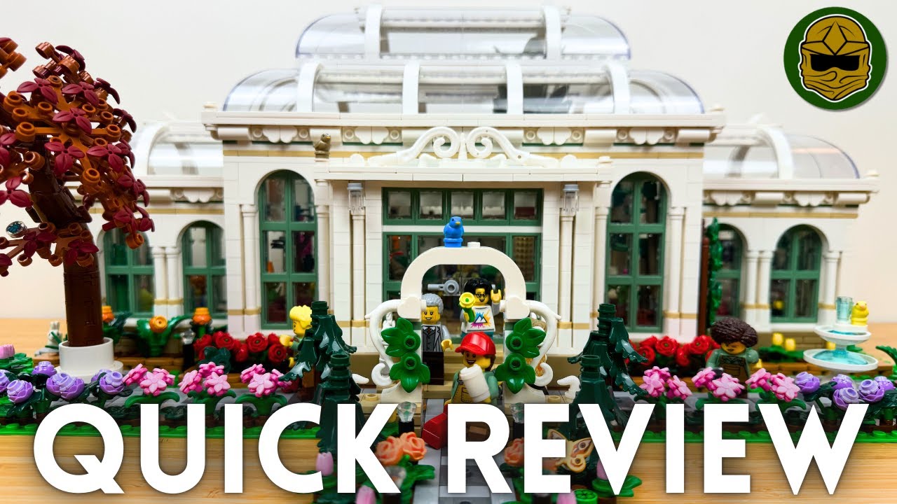 Набор идей A+: LEGO® 21353 Ботанический сад + Входные ворота GWP Быстрый обзор!