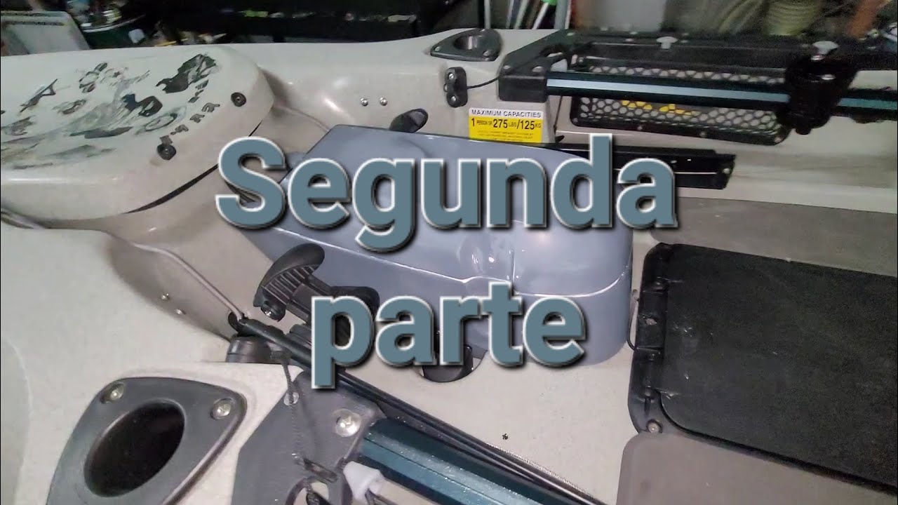 Fabricación de vivero para Hobie Outback (segunda parte)