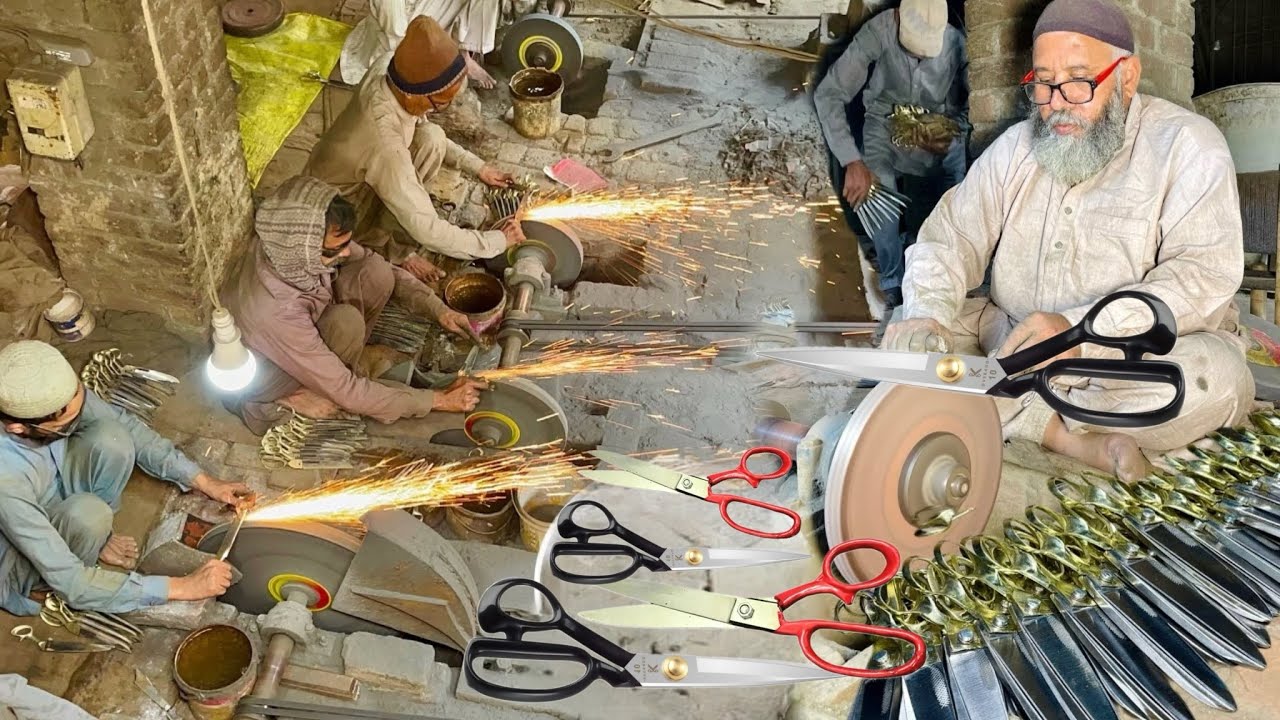 How Scissors Are Made | Real Factory Process & Hard Working People