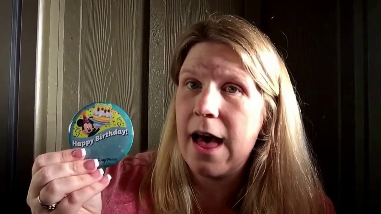 Celebration Button Tip - Walt Disney World
