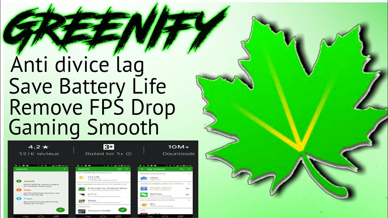 Pano Gamitin Ang Greenify Apps, Remove FPS Drop, Save Battery Life, Anti Device Lag,