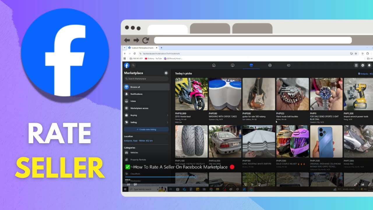 ✅  How To Rate A Seller On Facebook Marketplace 🔴