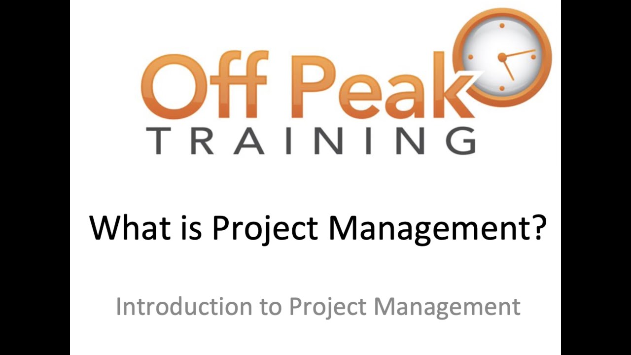 PMP Introduction 03 - What is Project Management?
