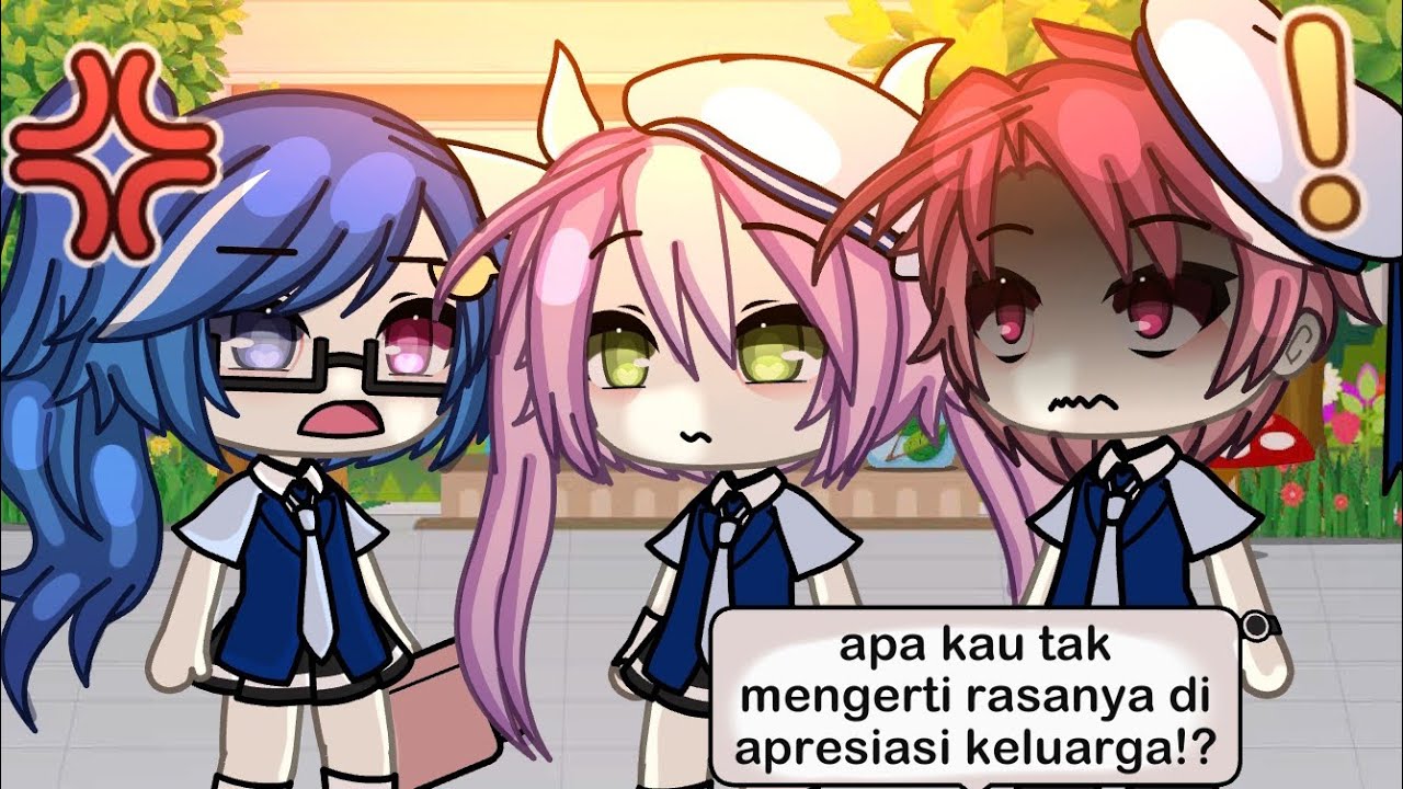 Teman mu bertanya mengapa kamu sering belajar,ternyata..🥹[gacha life Indonesia 🇲🇨]