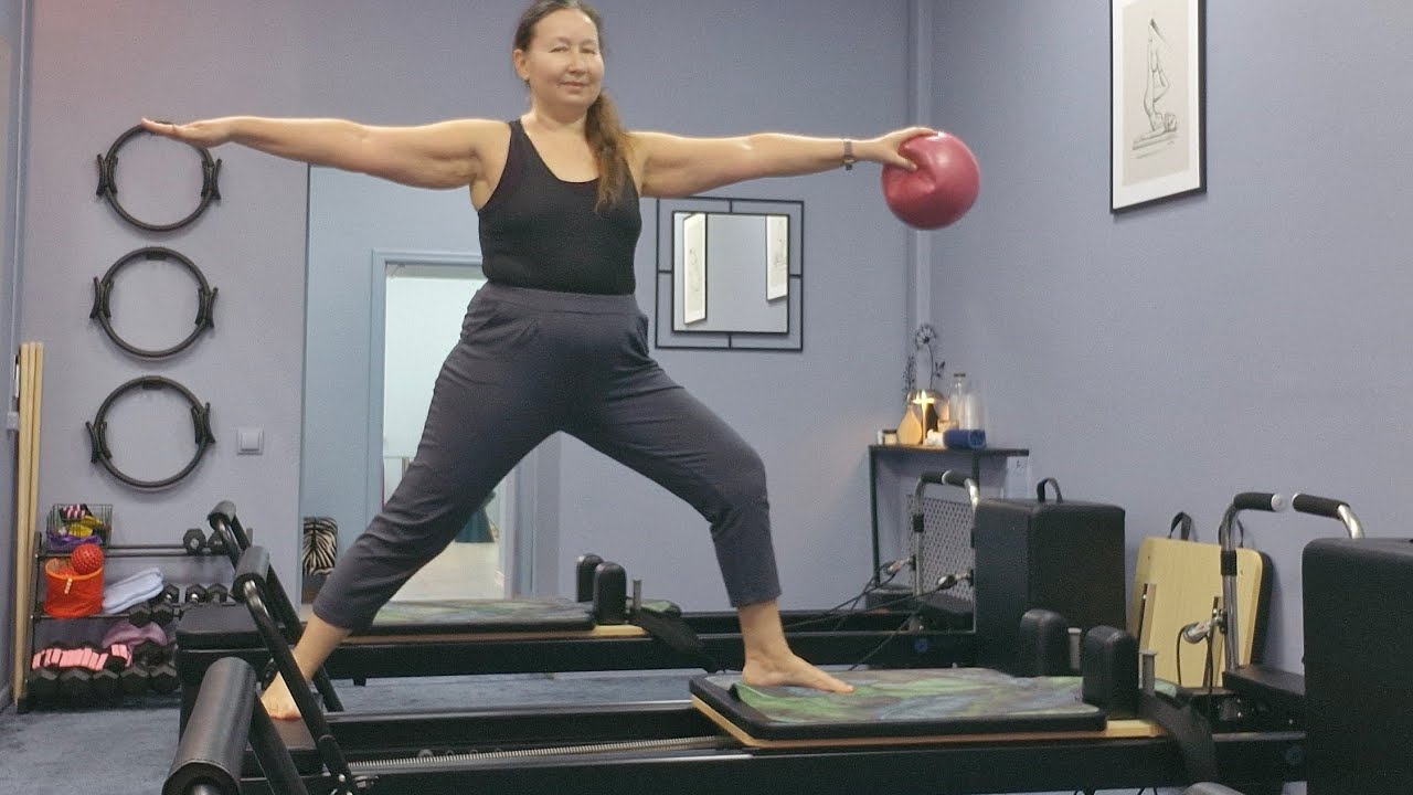 Foundation Pilates Reformer | Reformer Pilates Example | Пилатес Реформер Занятие 💪🙂♨️