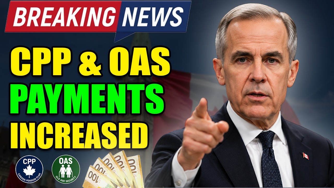 BREAKING: CPP & OAS Payments Increased &mdash; Every Canadian Senior Must Watch!