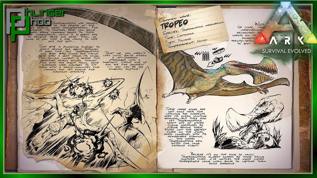 Ark Basics Tropeognathus - Taming pen - EVERYTHING YOU NEED TO KNOW!