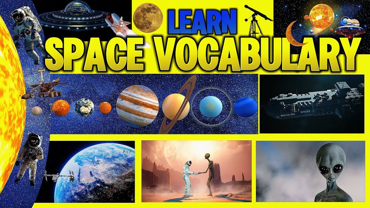 Space Vocabulary | Fun Space Vocabulary Learning