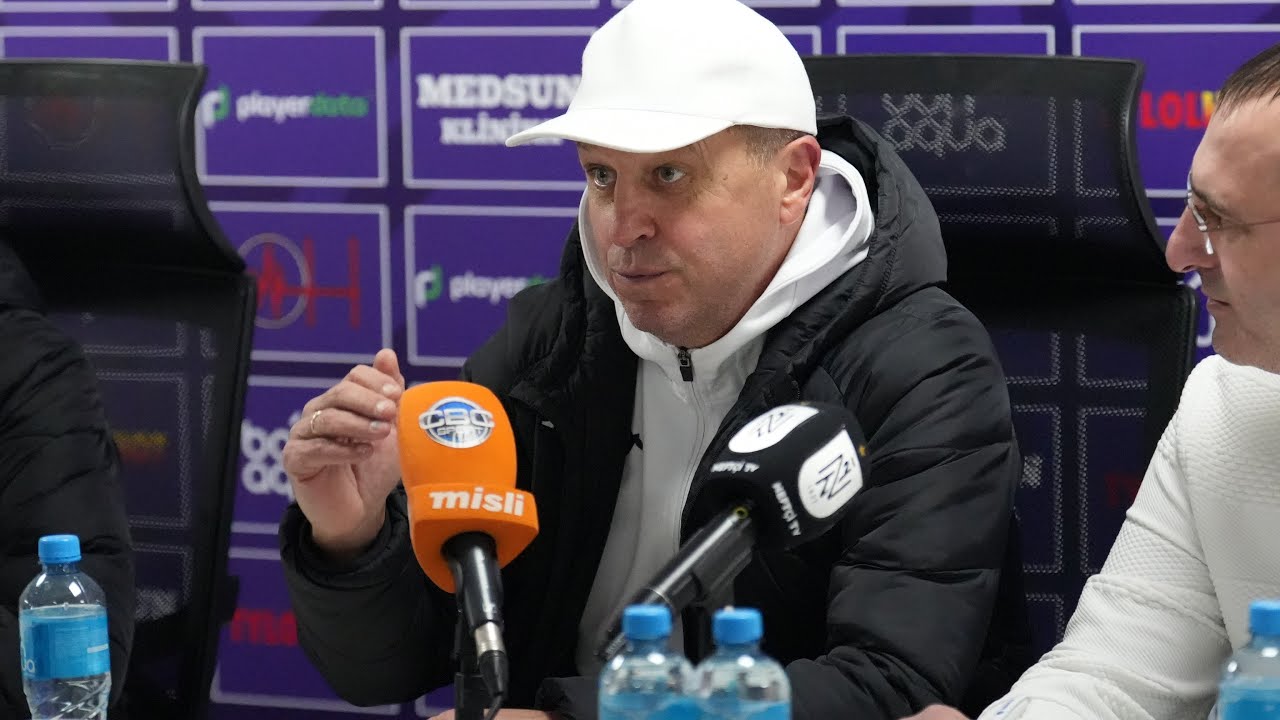 Baş məşqçi Yuri Vernidub “Şamaxı” ilə matçı şərh etdi