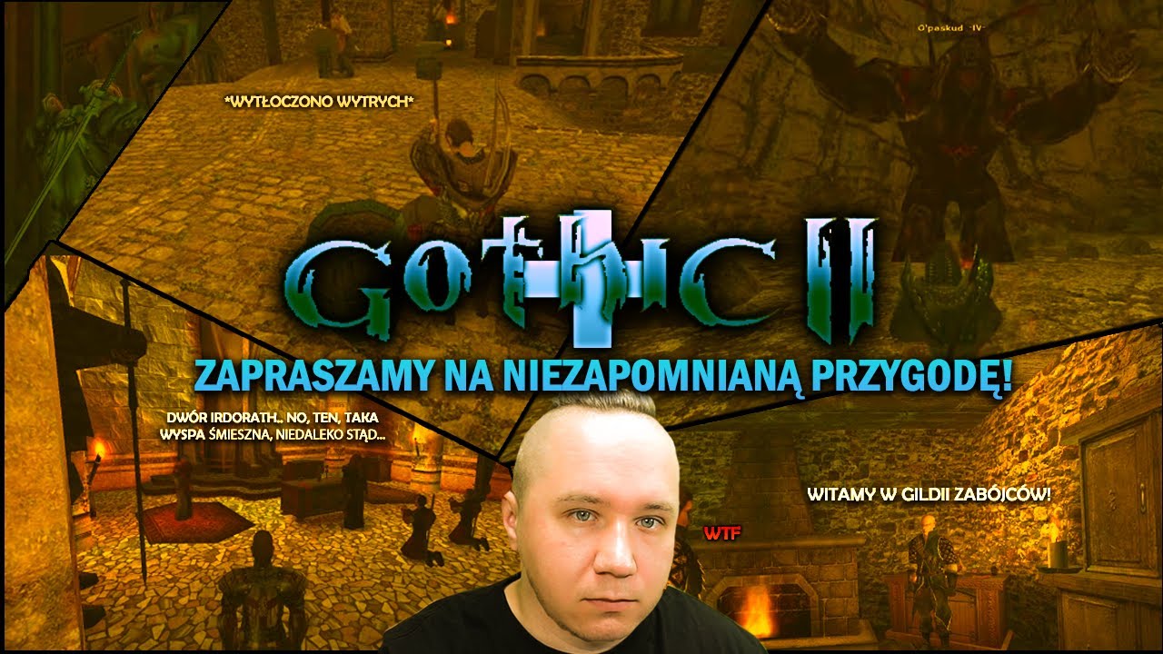 NAJLEPSZY MOD DO GOTIK  - Gothic II PLUS 1.1F [1]  I 🔴Na żywo
