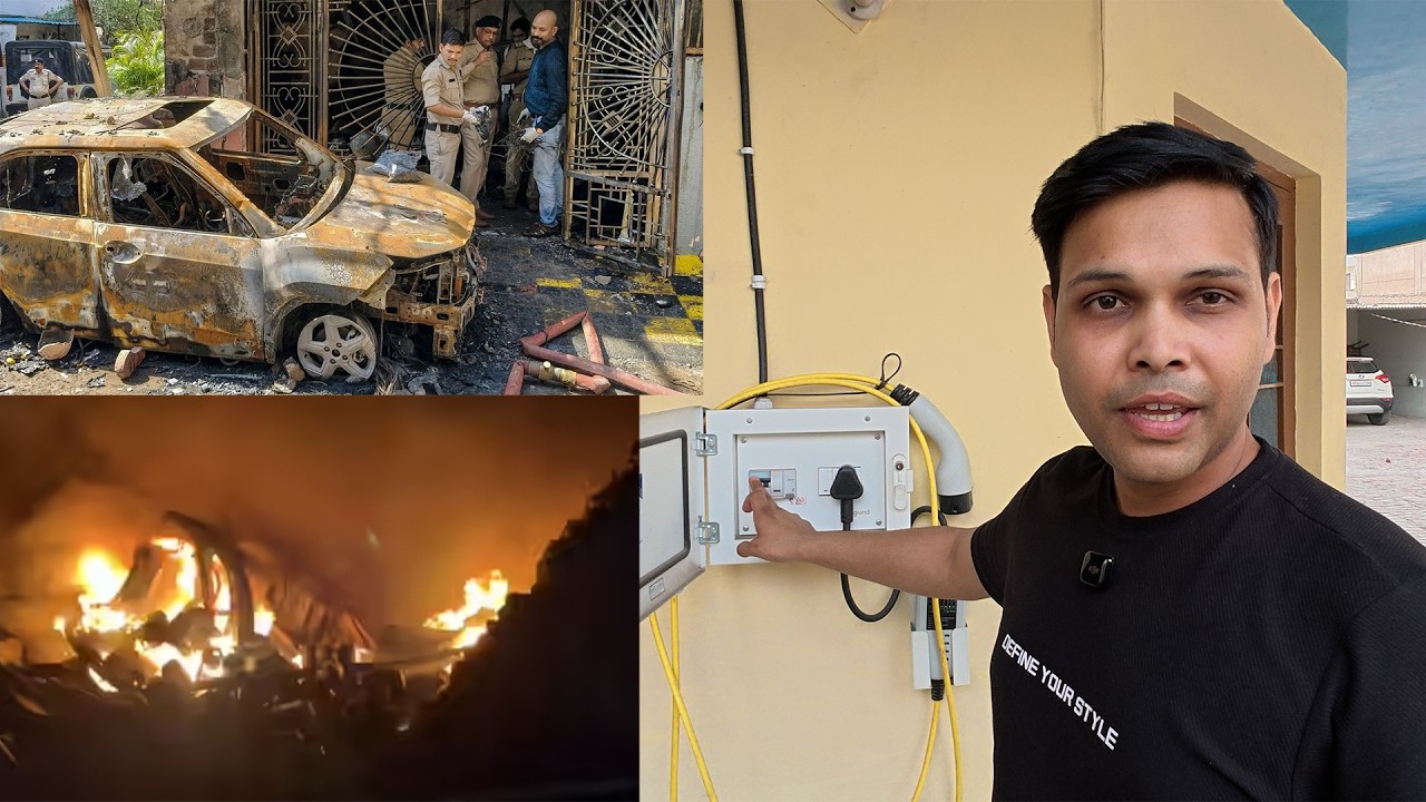Indore Fire Case Ek Spark = पूरा घर खत्म 😢| EV Blast या Short Circuit? Indore Fire का असली सच?