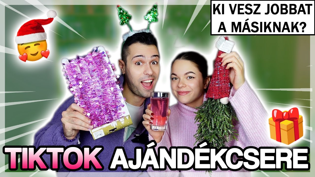 $ TIKTOK AJ&Aacute;ND&Eacute;KCSERE KITTIVEL! *kar&aacute;csonyi kiad&aacute;s🎄🎁* $
