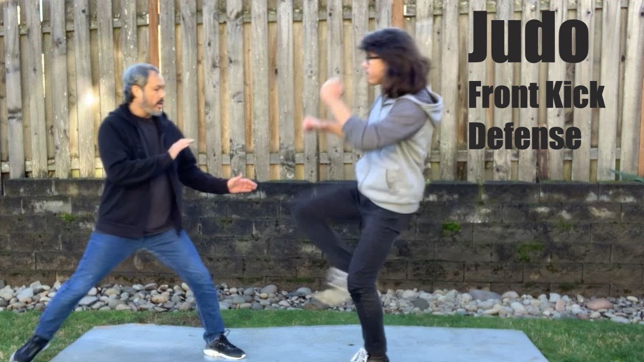 Judo Front Kick Defense