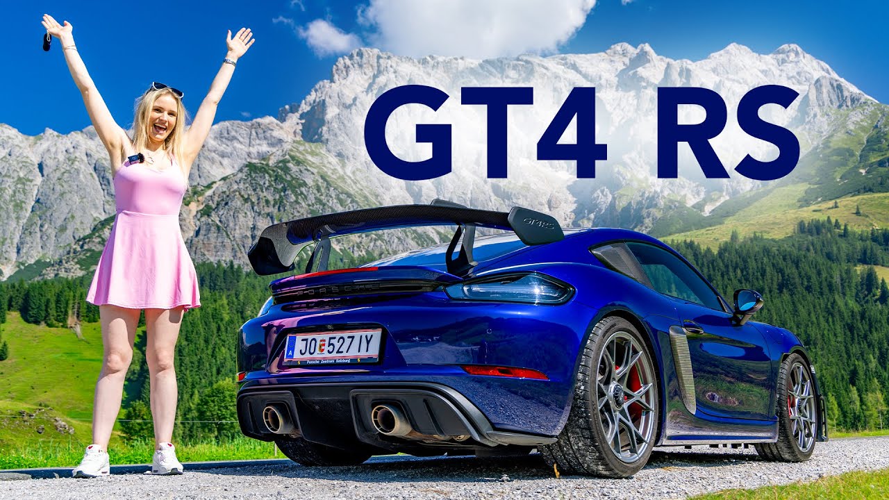 1. Fahrt im Porsche 718 Cayman GT4 RS von ALPCARS