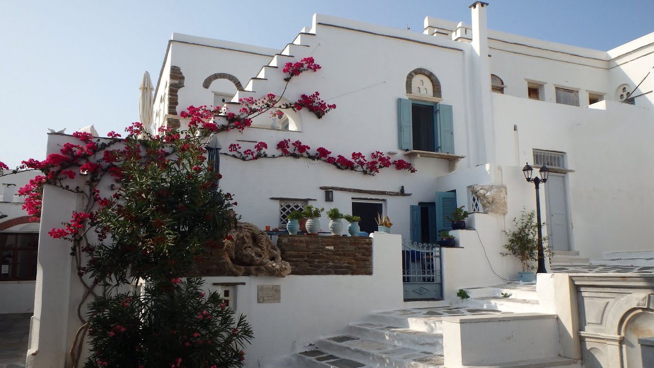 Κυκλάδες: Πύργος Τήνου - Ile de Tinos, Cyclades, visite du village de Pyrgos